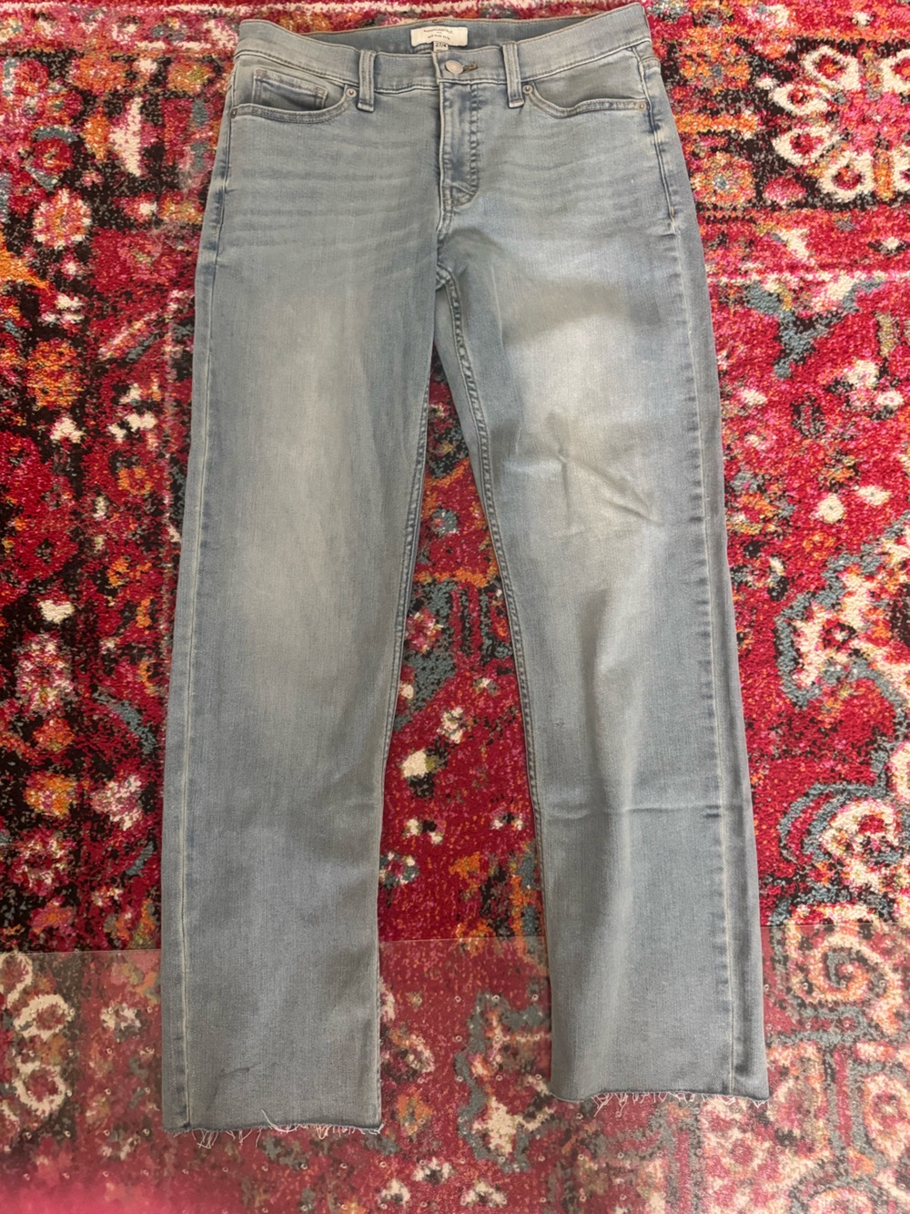 Banana Republic Light Blue Mid-Rise Slim Jeans